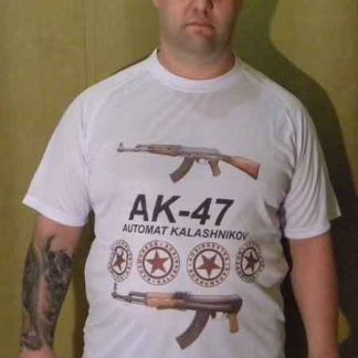 Camiseta AK-47 Blanca 15€ La unidad Gastos de ENVÍO PAGADOS
