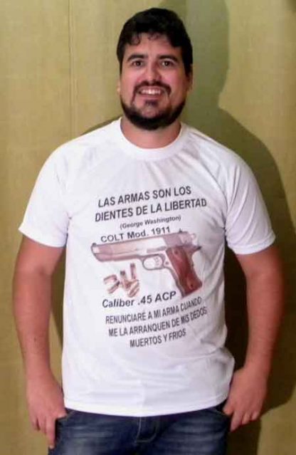 Camiseta Las armas son 15 € La unidad Gastos de ENVÍO PAGADOS