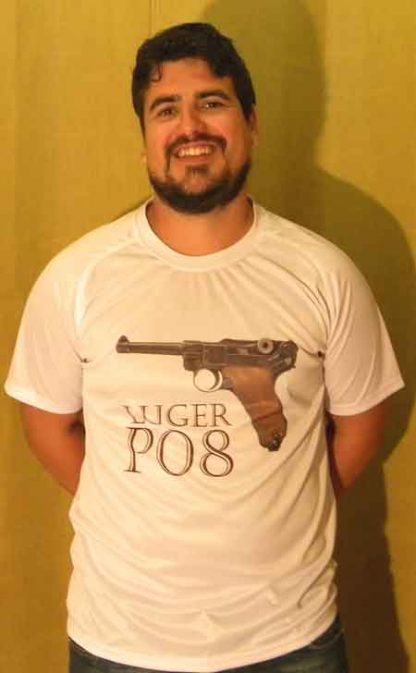 Camiseta LUGER BLANCA 15 € La unidad Gastos de ENVÍO PAGADOS