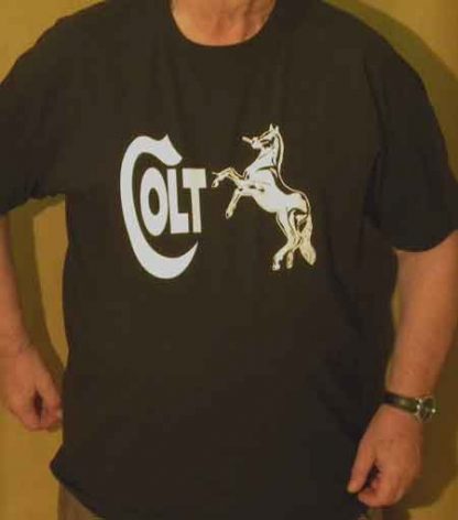 Camiseta NEGRA COLT PRECIO 15 € La unidad Gastos de ENVÍO PAGADOS