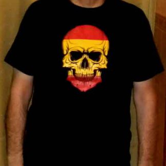 Camiseta Negra Bandera España -15€ La unidad Gastos de ENVÍO PAGADOS